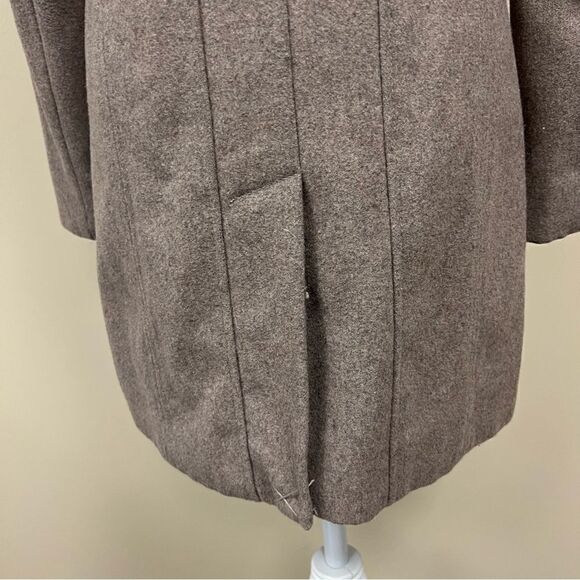 Merona beige/oatmeal color wool blend jacket size S/P - Picture 6 of 12